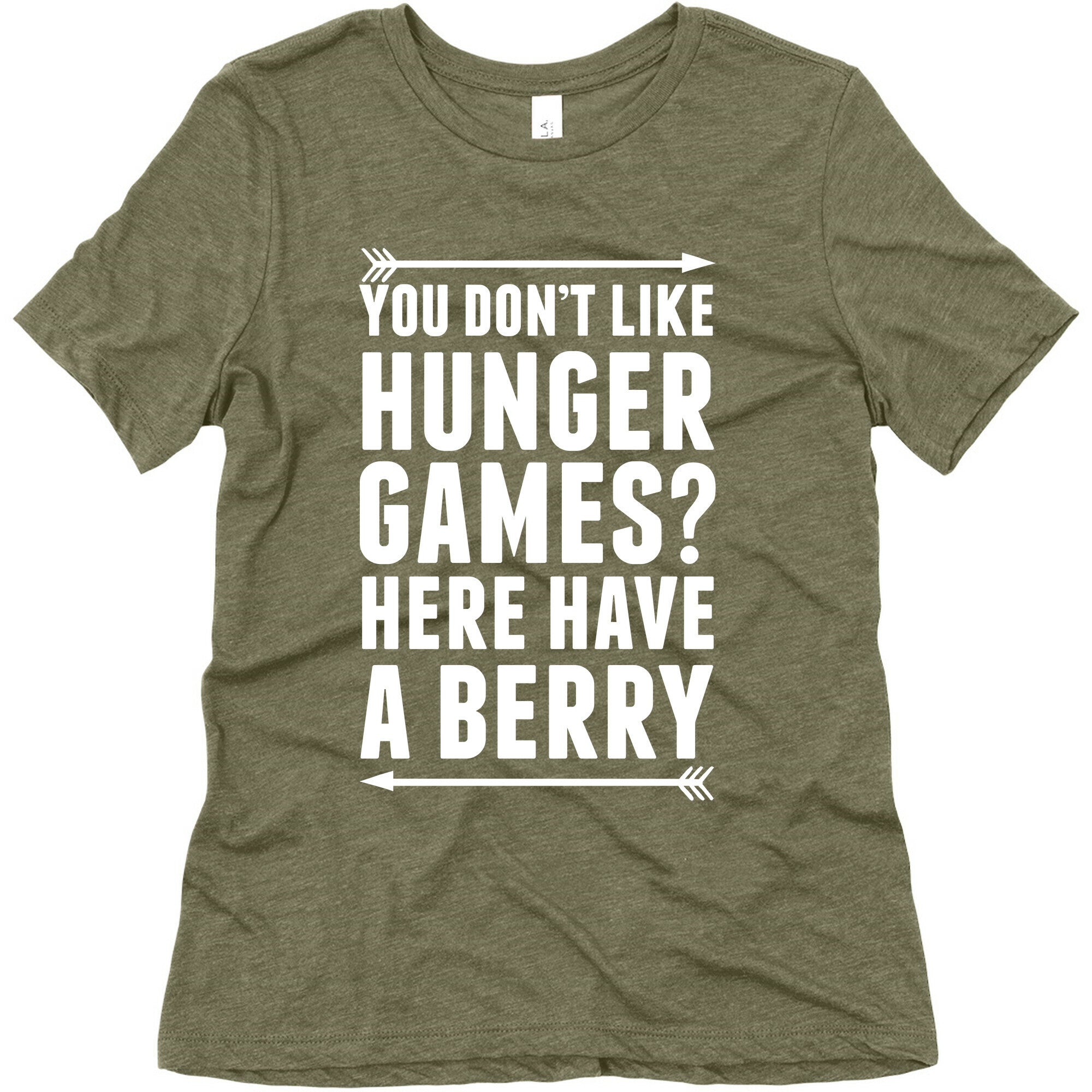 You Don't Like Hunger Games? Here Have A Berry Women's Triblend Tee